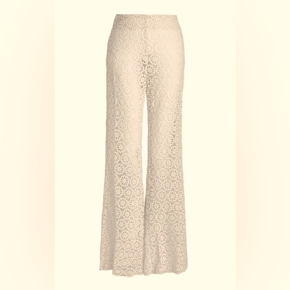 NWT Alix of Bohemia Charlie‎ Lace Crochet Pants sz M